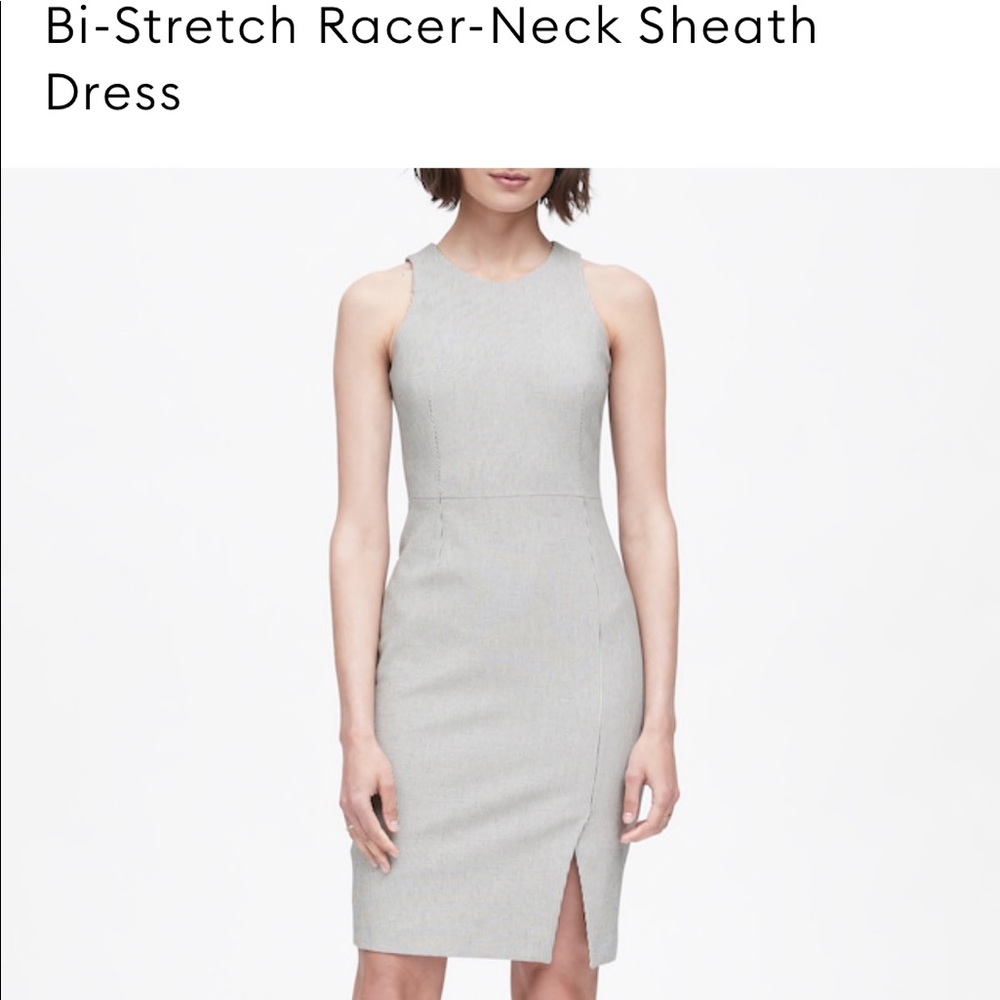 NWT - Banana Republic Bi-Stretch Sheath Dress - 4P